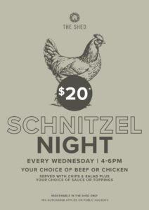 Wednesday Schnitzel Night 11 Sh schnitzelnight web