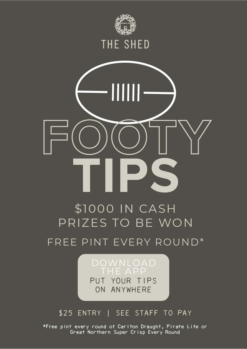 Footy Tips TheShed WEB