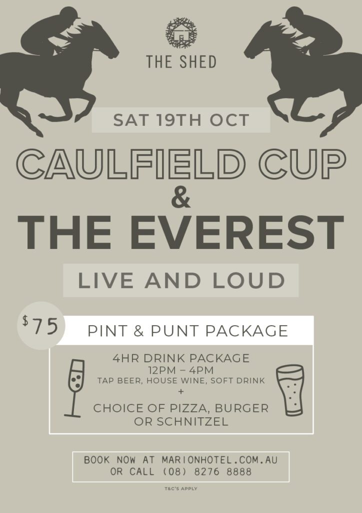 Caulfield Cup &Amp; Everest In The Shed 1 Caulfield cup and the everest web