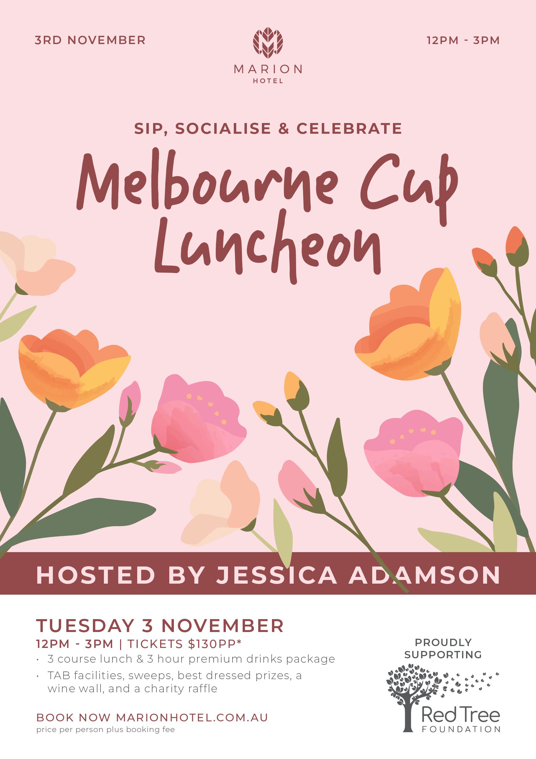 Melbourne Cup Luncheon At The Marion Hotel 8 Ma melb cup luncheon web