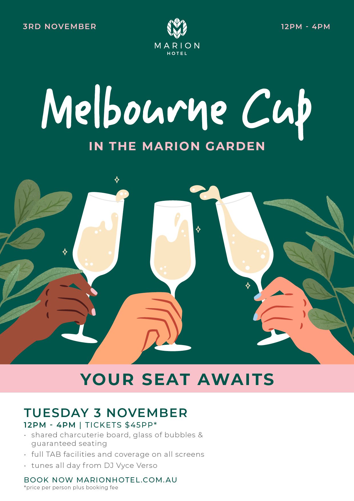 Ma melb cup garden web