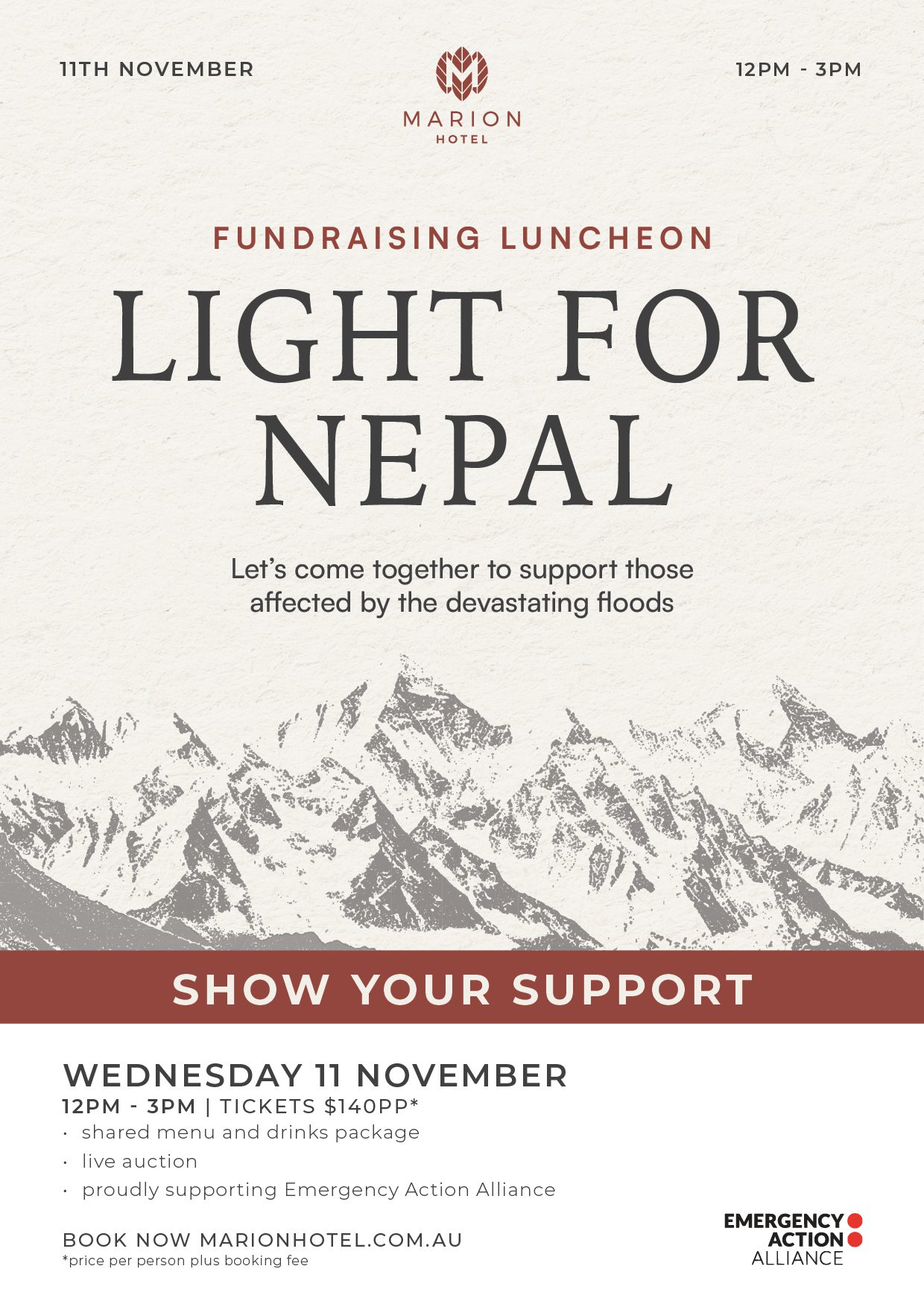 Light For Nepal | Fundraising Luncheon 6 Ma nepal luncheon web